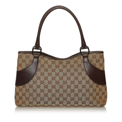 Gucci GG Canvas Shoulder Bag (SHG-29069)