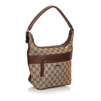 Gucci GG Canvas Shoulder Bag (SHG-31013)