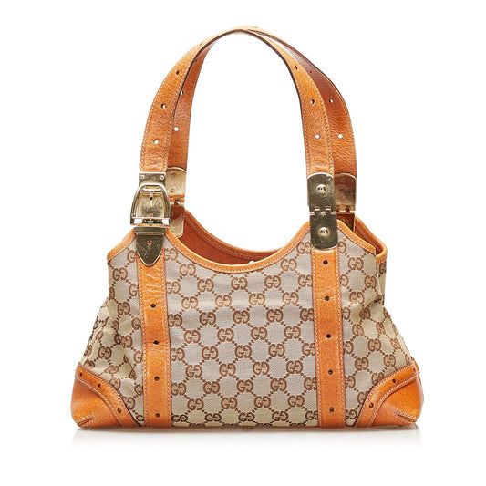 Gucci GG Canvas Shoulder Bag (SHG-35225)