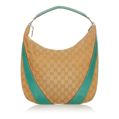 Gucci GG Canvas Shoulder Bag (SHG-lRiQLU)
