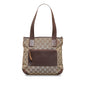 Gucci GG Canvas Shoulder Bag (SHG-XOt55K)