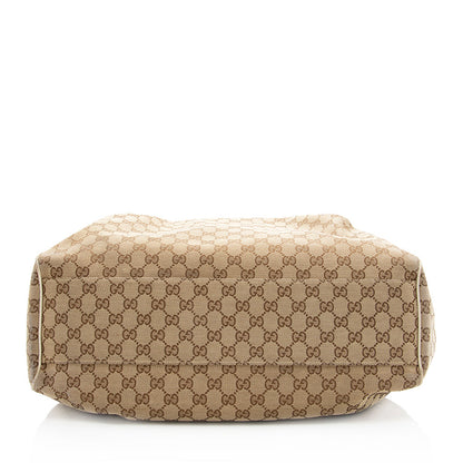 Gucci GG Canvas Sukey Large Tote (SHF-19131)
