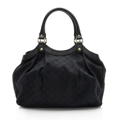 Gucci GG Canvas Sukey Medium Tote (SHF-cYxwRU)