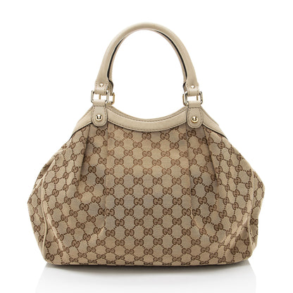 Gucci GG Canvas Sukey Medium Tote