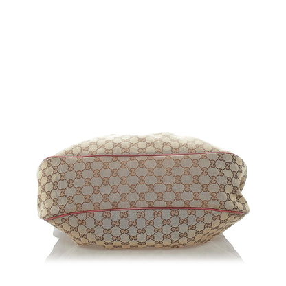 Gucci GG Canvas Sukey Shoulder Bag (SHG-dw2gfY)