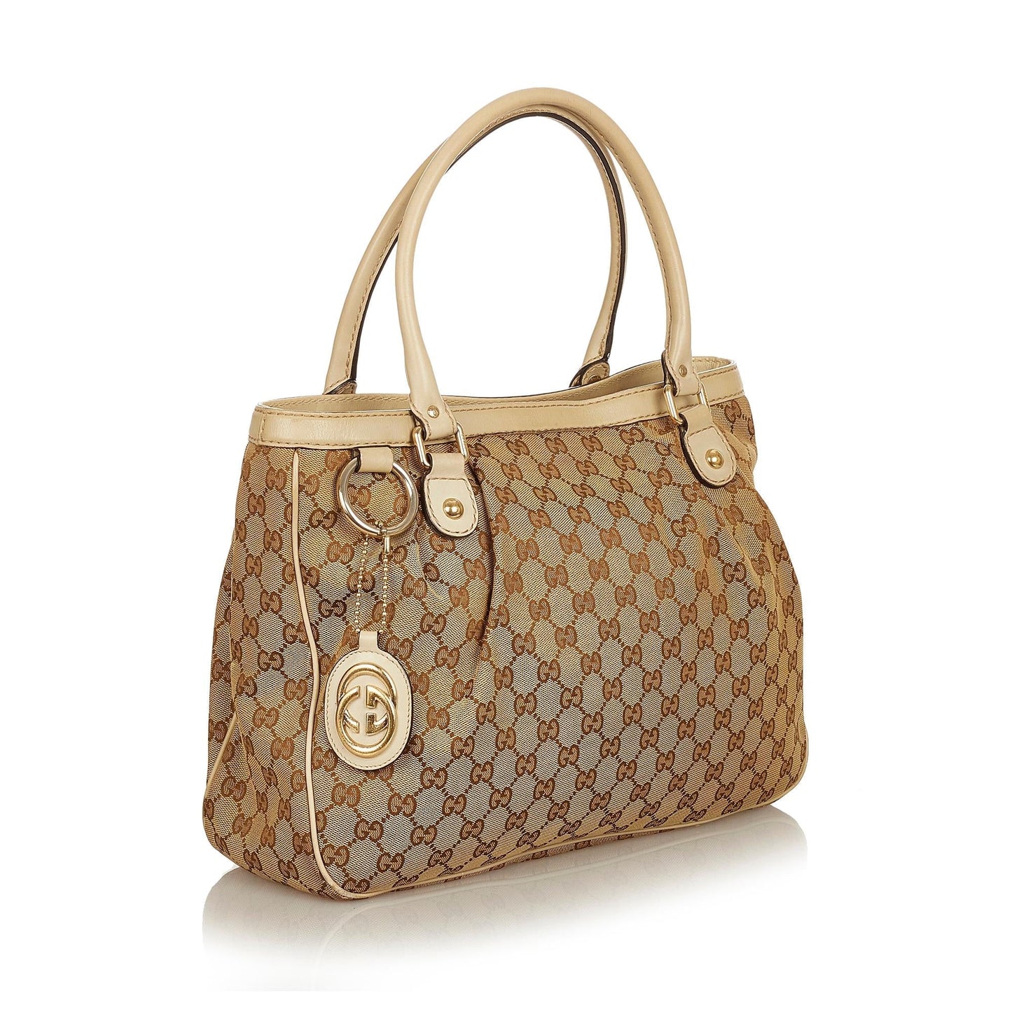 Gucci GG Canvas Sukey Tote Bag (SHG-26533)