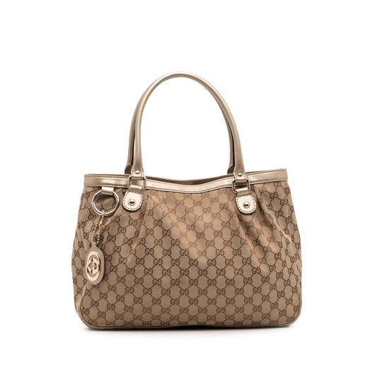 Gucci GG Canvas Sukey Tote