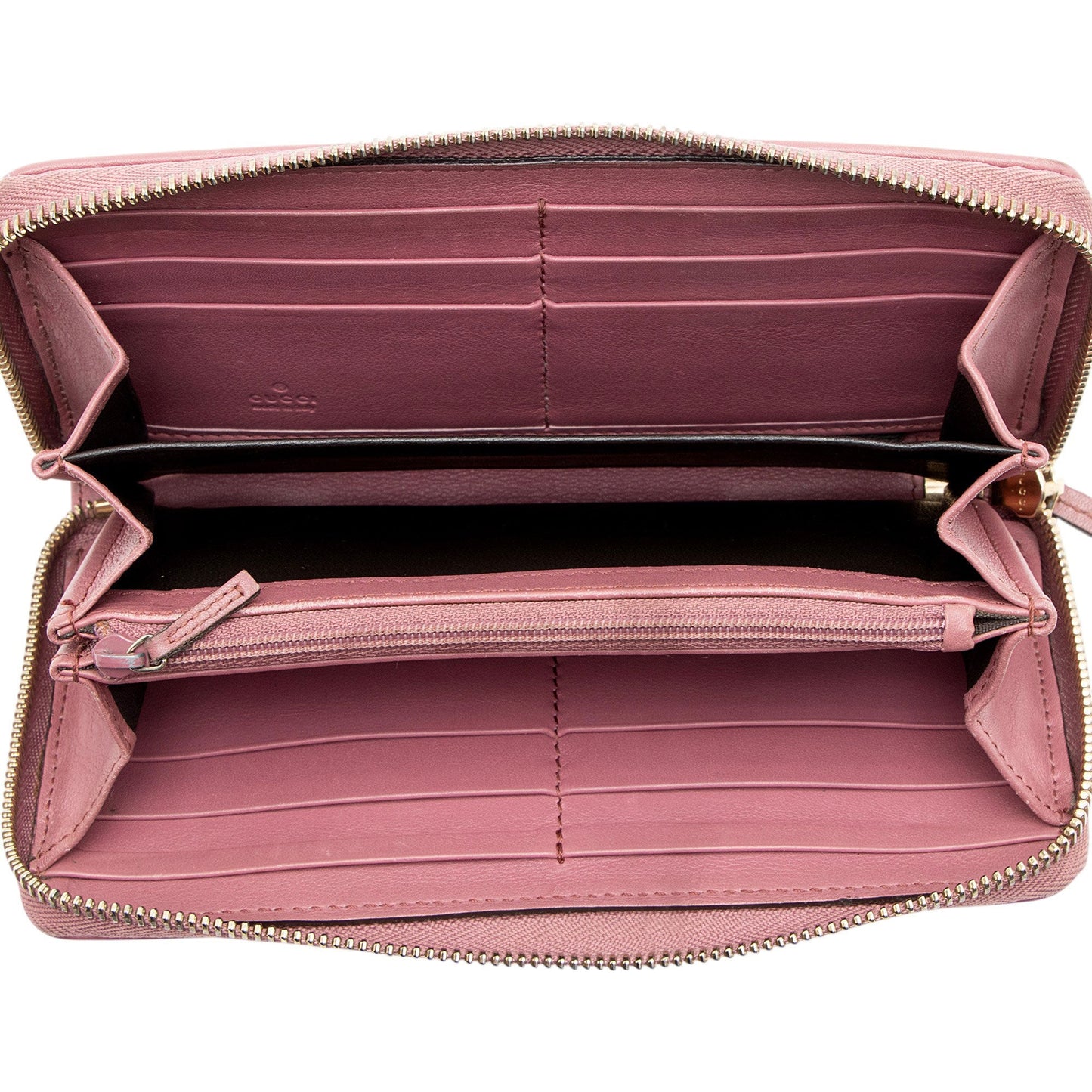 Gucci GG Canvas Sukey Zip Around Wallet