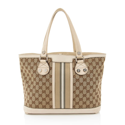 Gucci GG Canvas Sunset Medium Tote (SHF-j6mer4)