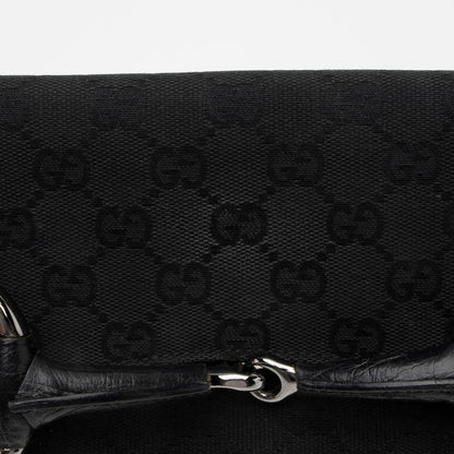 Gucci GG Canvas Tom Ford Horsebit Clutch (SHF-23391)