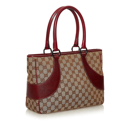 Gucci GG Canvas Tote Bag (SHG-29632)