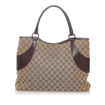 Gucci GG Canvas Tote Bag (SHG-31015)