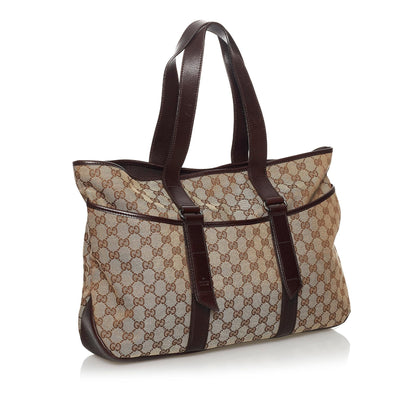 Gucci GG Canvas Tote Bag (SHG-31016)