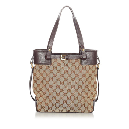 Gucci GG Canvas Tote Bag (SHG-34024)