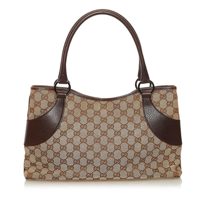 Gucci GG Canvas Tote Bag (SHG-34828)