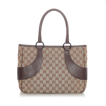 Gucci GG Canvas Tote Bag (SHG-36159)