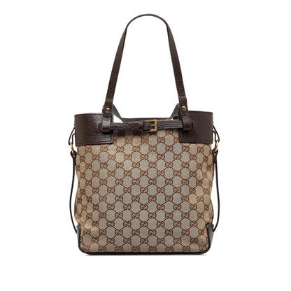 Gucci GG Canvas Tote Bag (SHG-xXacve)