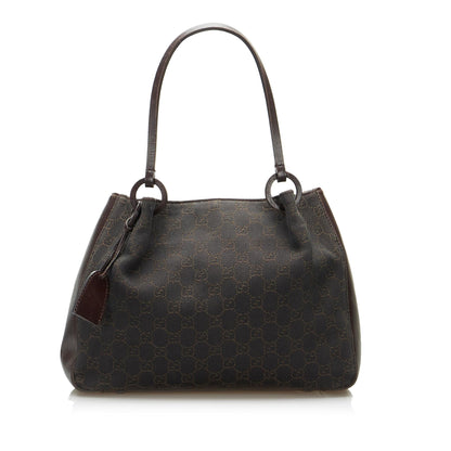Gucci GG Canvas Tote (SHG-pjll7V)