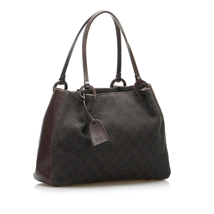 Gucci GG Canvas Tote (SHG-pjll7V)