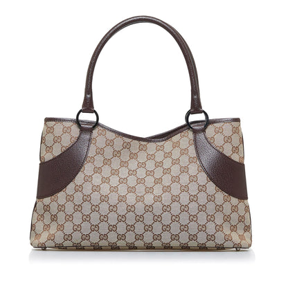 Gucci GG Canvas Tote (SHG-U8CAiL)