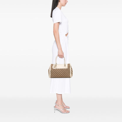Gucci GG Canvas Trophy Tote