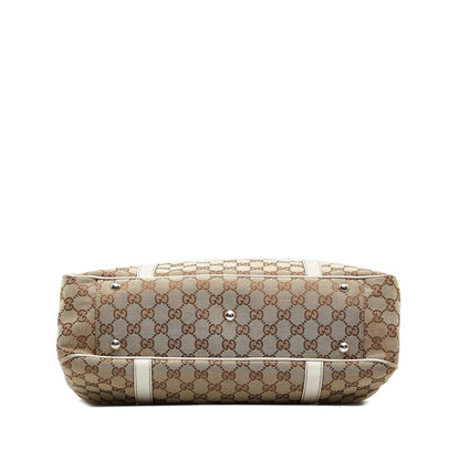 Gucci GG Canvas Twins Tote (SHG-aoHNja)