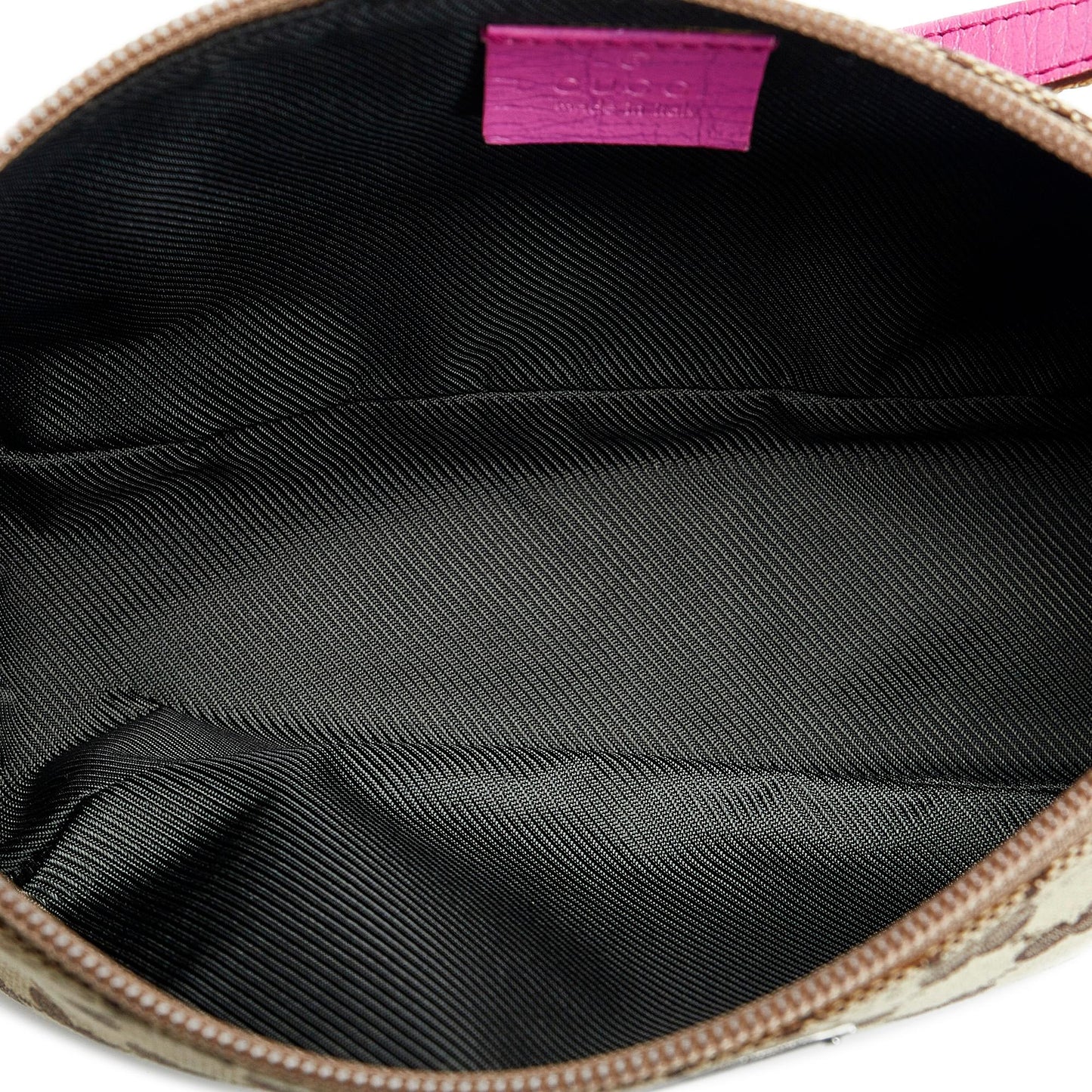 Gucci GG Canvas Web Boat Baguette (SHG-O1BGQv)