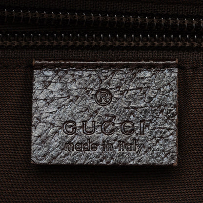 Gucci GG Canvas Web Large Tote (SHF-oTyQoP)