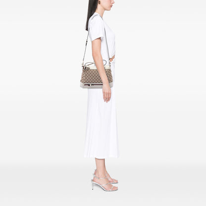 Gucci GG Canvas Web Mayfair Satchel