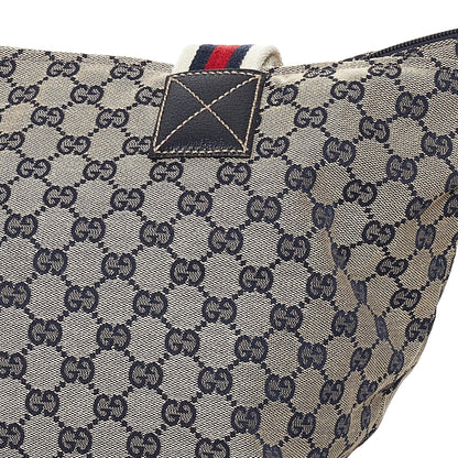 Gucci GG Canvas Web Shoulder Bag (SHG-33762)