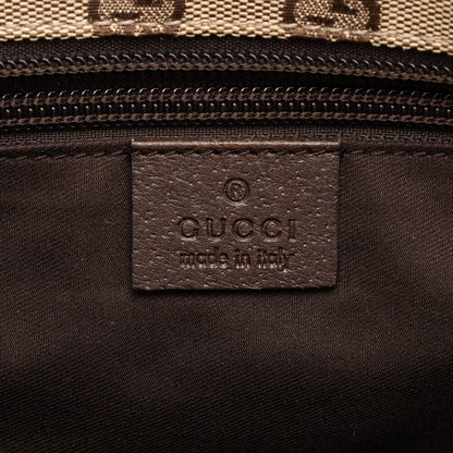 Gucci GG Canvas Web Small Tote (SHF-zJSZ0v)