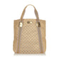 Gucci GG Canvas Web Tote Bag (SHG-33942)