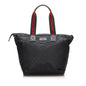 Gucci GG Canvas Web Tote (SHG-35229)