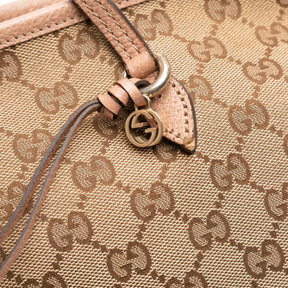 Gucci GG Canvas and Leather Bree Tote