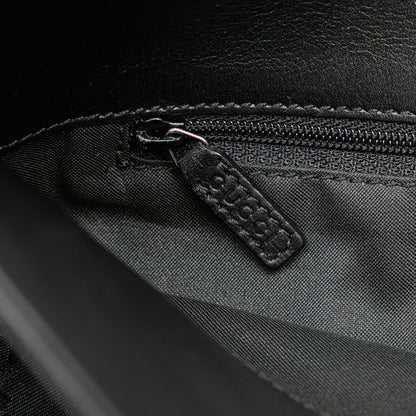 Gucci GG Canvas and Leather Shoulder Bag