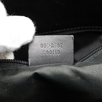 Gucci GG Canvas and Leather Shoulder Bag