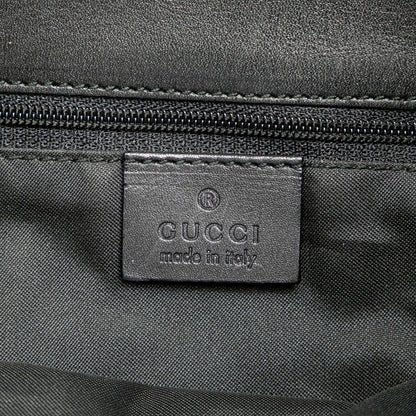Gucci GG Canvas and Leather Shoulder Bag