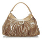 Gucci GG Crystal Abbey D-Ring Shoulder Bag (SHG-31127)