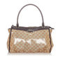 Gucci GG Crystal Abbey-D Ring Tote Bag (SHG-21367)