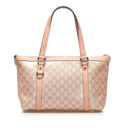 Gucci GG Crystal Abbey Tote Bag (SHG-13332)
