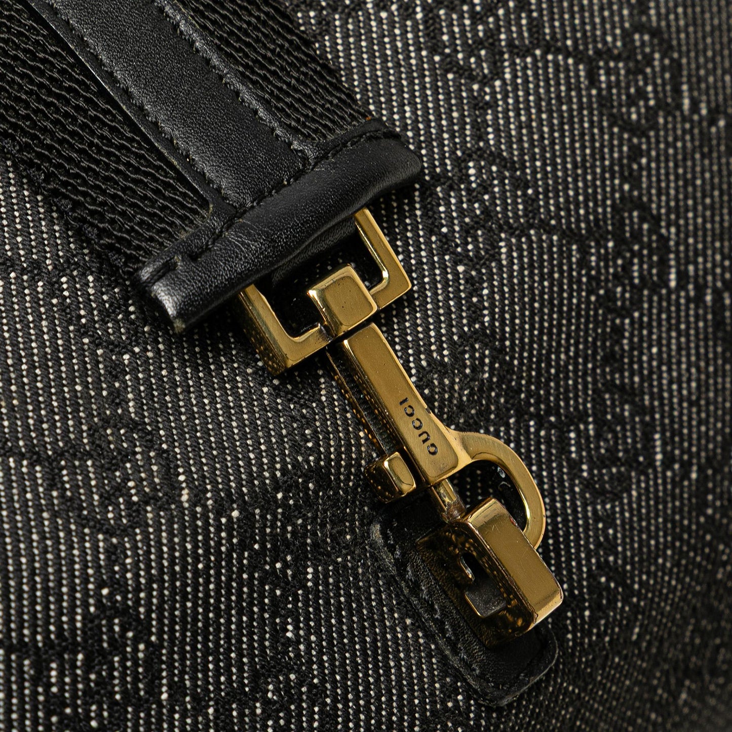 Gucci GG Denim Jackie Shoulder Bag