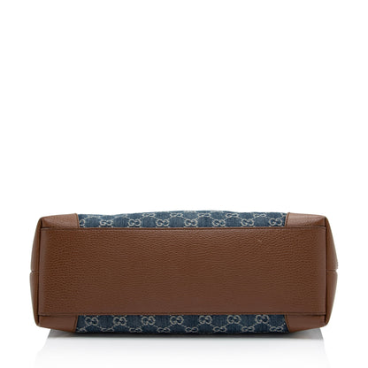 Gucci GG Denim Ophidia Medium Tote (SHF-DAKiQf)