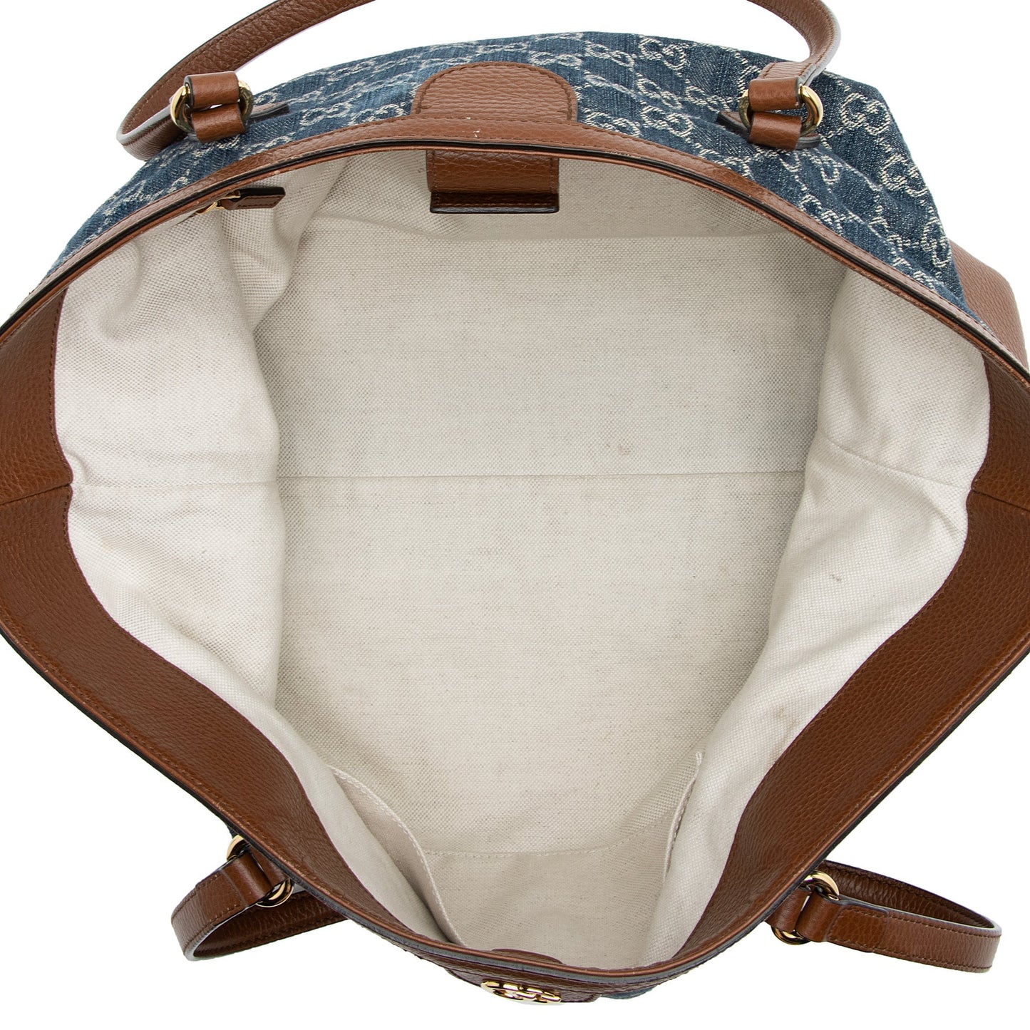 Gucci GG Denim Ophidia Medium Tote (SHF-DAKiQf)