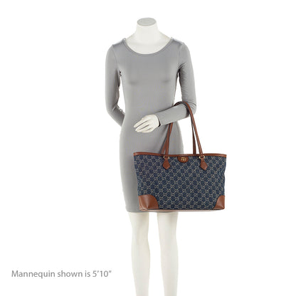 Gucci GG Denim Ophidia Medium Tote (SHF-YdRSNY)