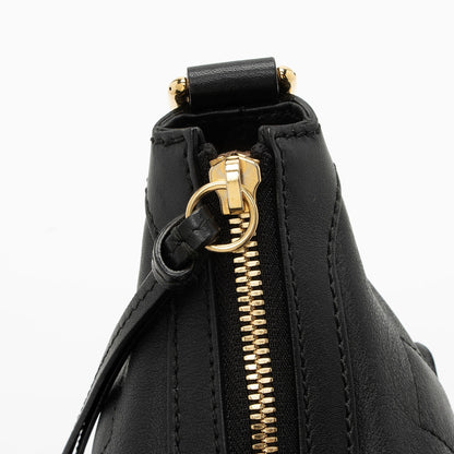 Gucci GG Embossed Calfskin Apollo Shoulder Bag