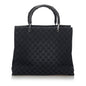 Gucci GG Nylon Bamboo Tote Bag (SHG-31419)