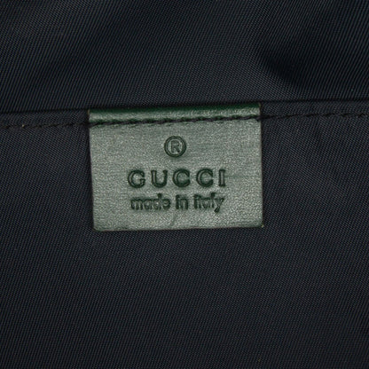 Gucci GG Nylon Crest Sherry Line Web Tote (SHG-Bio25q)