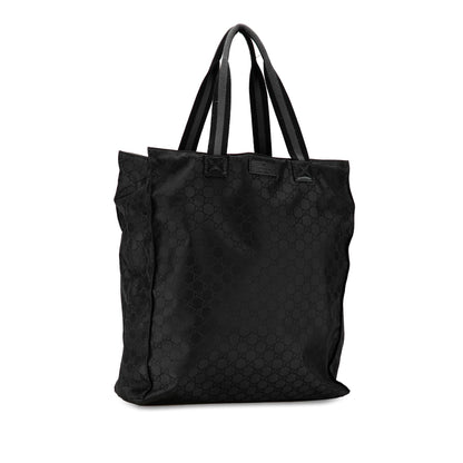 Gucci GG Nylon Web Tote (SHG-fNZUly)