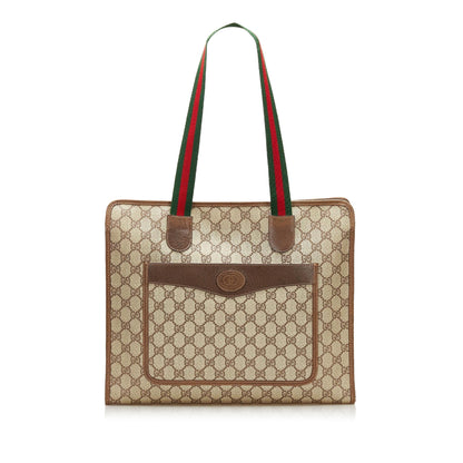 Gucci GG Plus Sherry Line Tote (SHG-35265)