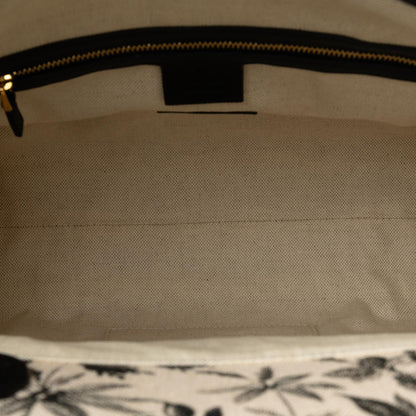 Gucci GG Ribbon Herbarium Tote (SHG-7OJiGT)